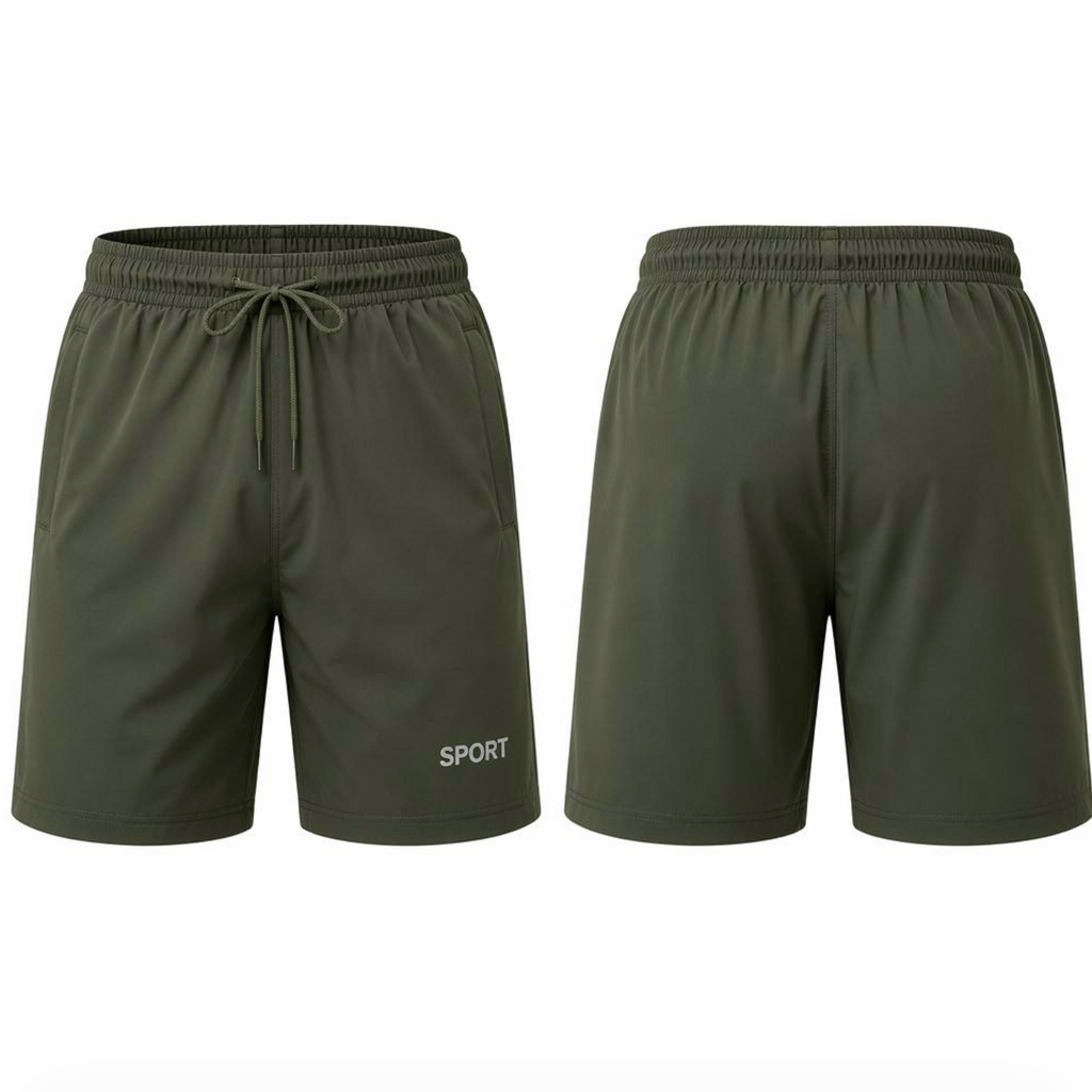 Drawstring Casual Sports & Training Shorts