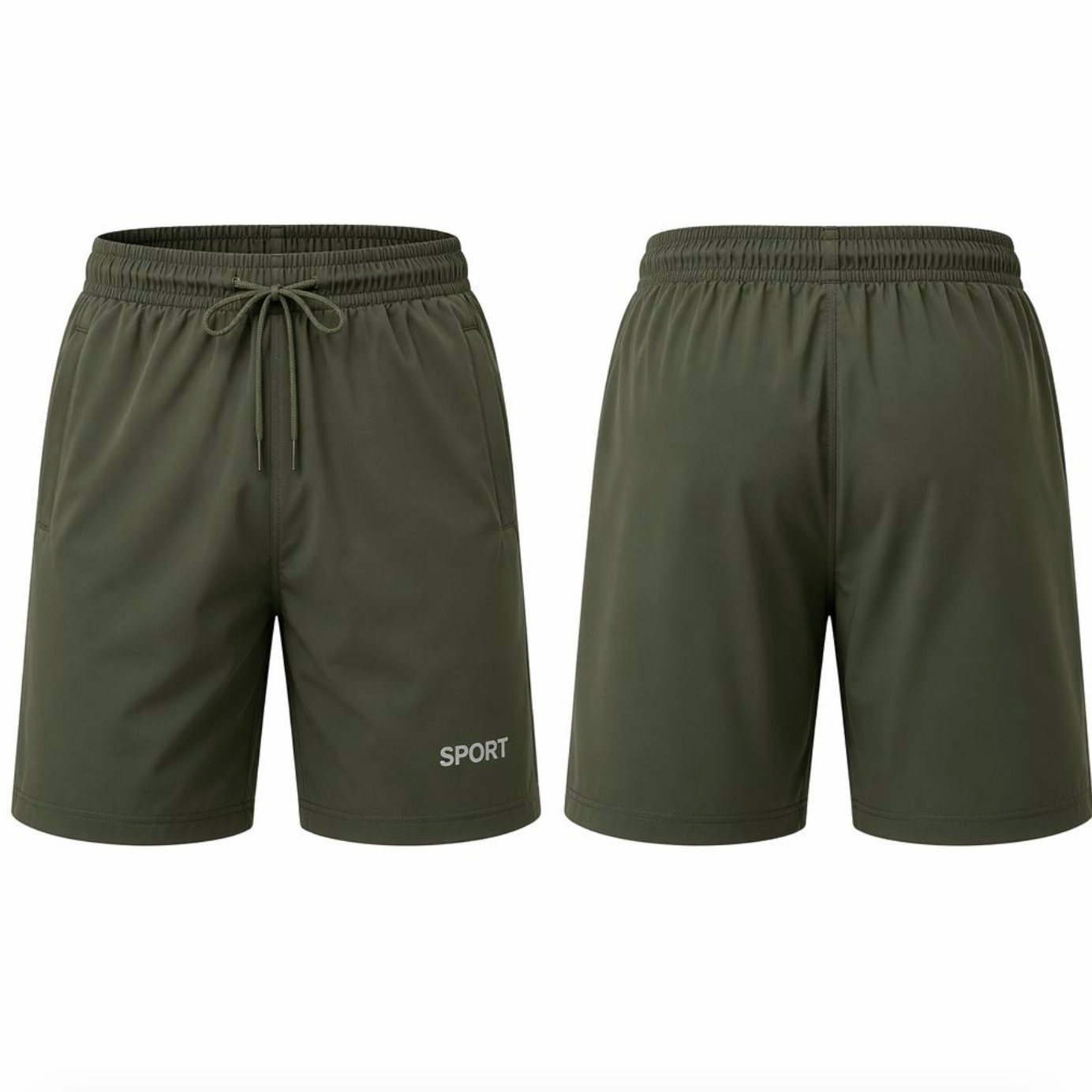 Drawstring Casual Sports & Training Shorts
