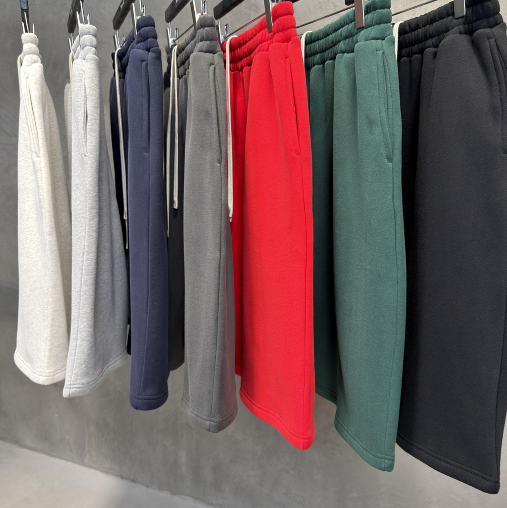 Unisex 380 GSM Heavyweight Fleece Capri Shorts