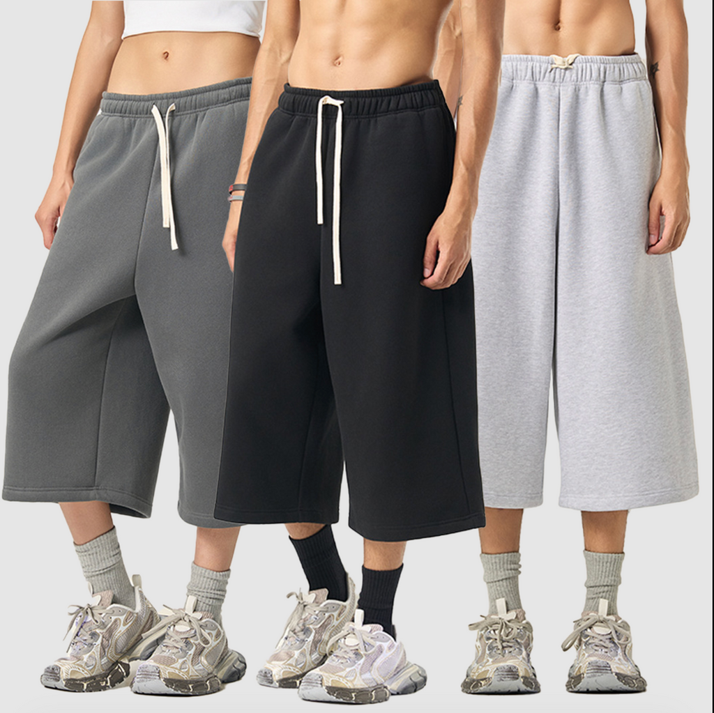 Loose Fit Streetwear Athletic Shorts