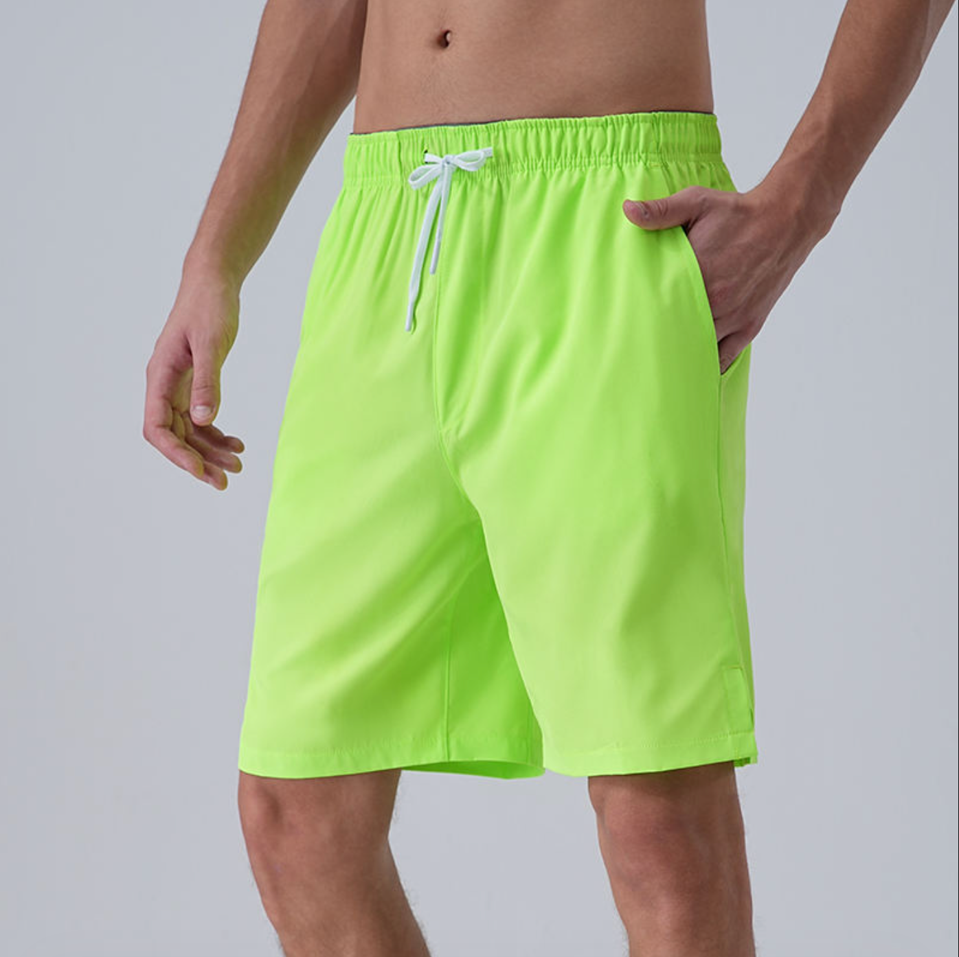 Lightweight Polyester Athletic Workout & Running Shorts