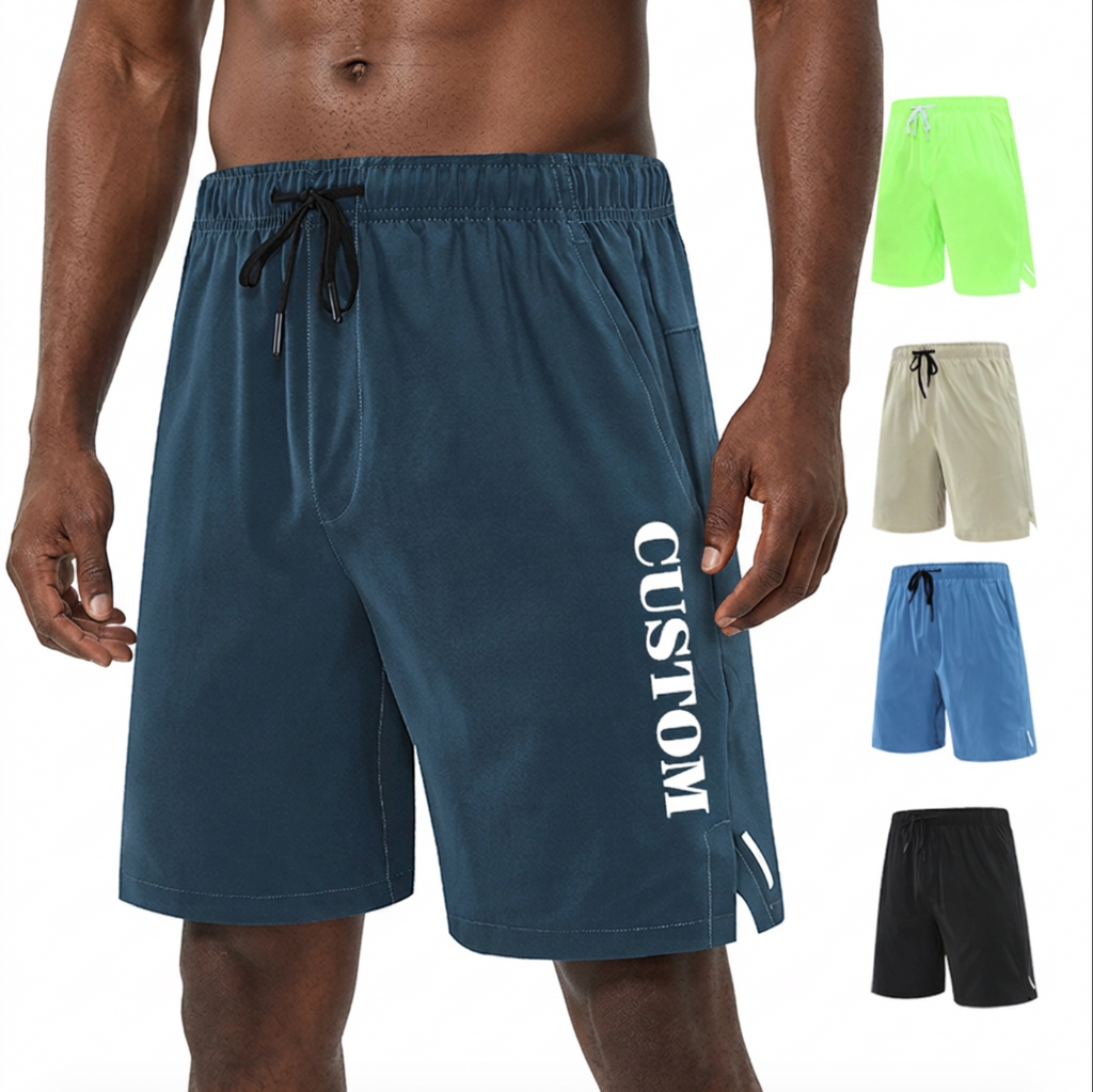 Lightweight Polyester Athletic Workout & Running Shorts