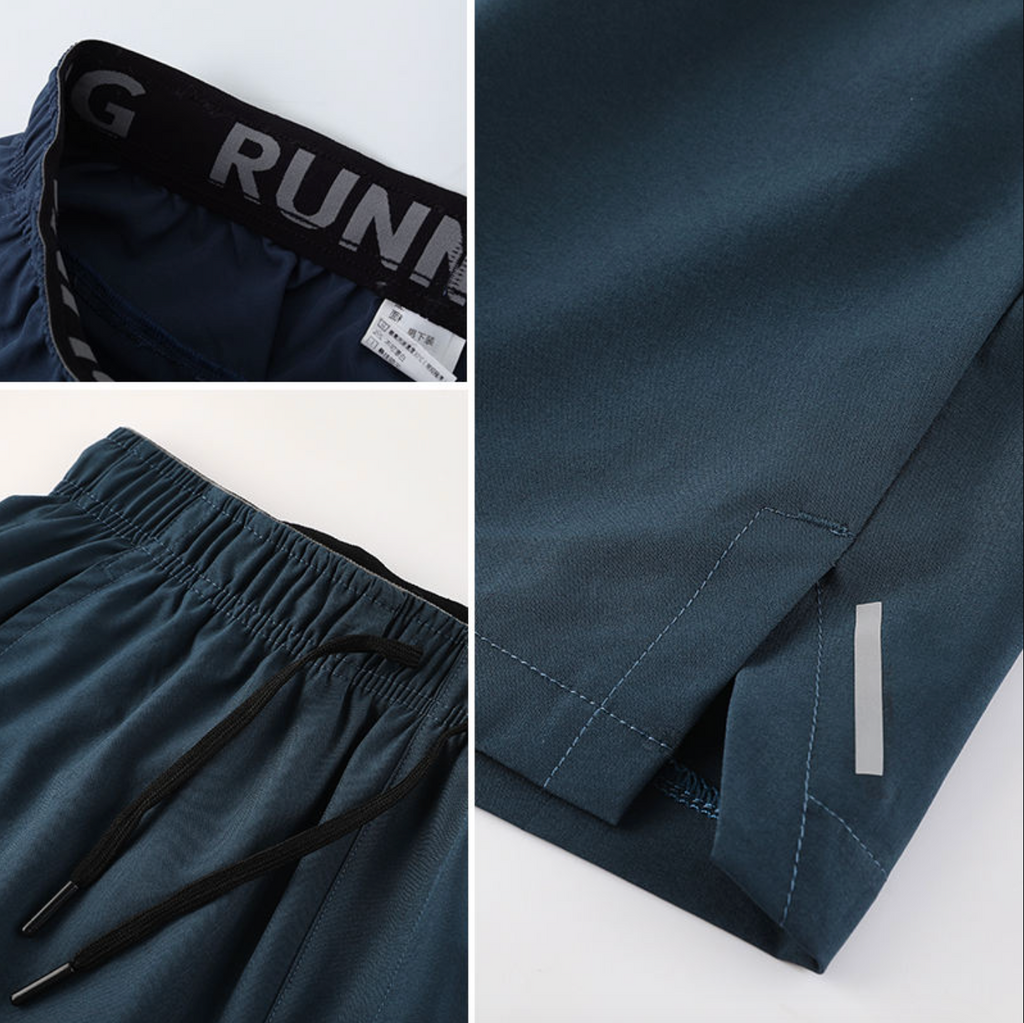Lightweight Polyester Athletic Workout & Running Shorts
