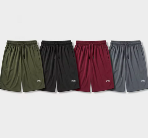 Drawstring Casual Sports & Training Shorts